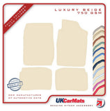 Toyota Corolla 1997-2002 Beige Luxury Velour Tailored Car Mats HITECH