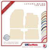 Toyota Auris 2013 onwards Beige Luxury Velour Tailored Car Mats HITECH