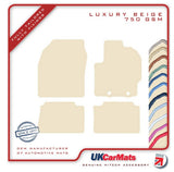 Toyota Yaris Cross 2021 onwards Beige Luxury Velour Tailored Car Mats HITECH