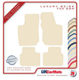Vauxhall Corsa 1993-2000 Beige Luxury Velour Tailored Car Mats HITECH