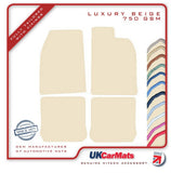 VW Beetle Classic 1950-2003 Beige Luxury Velour Tailored Car Mats HITECH