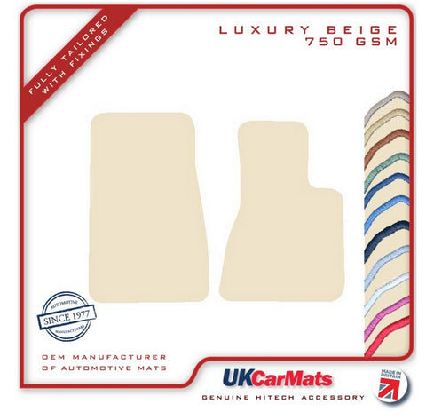 Vauxhall Firenza 1973-1975 Beige Luxury Velour Tailored Car Mats HITECH