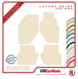 Volvo 850 (V70) 1992-1997 Beige Luxury Velour Tailored Car Mats HITECH