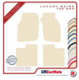 Volvo S40 & V40 1995-1999 Beige Luxury Velour Tailored Car Mats HITECH