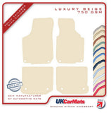 Volkswagen VW  Golf Mk4 V5 1999-2004 Beige Luxury Velour Tailored Car Mats HITECH
