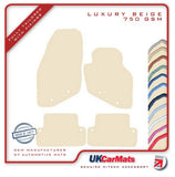 Volvo S60 2000-2009 Beige Luxury Velour Tailored Car Mats HITECH