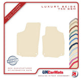 Vauxhall Tigra 2004-2009 Beige Luxury Velour Tailored Car Mats HITECH