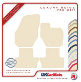Volvo S60 Manual 2010-2018 Beige Luxury Velour Tailored Car Mats HITECH