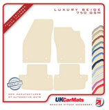 Volvo C70 Manual 2006-2013 Beige Luxury Velour Tailored Car Mats HITECH