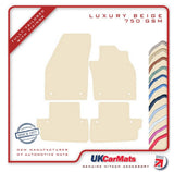 Volvo C70 Automatic 2006-2013 Beige Luxury Velour Tailored Car Mats HITECH