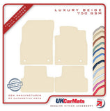 Vauxhall Cascada 2013 onwards Beige Luxury Velour Tailored Car Mats HITECH