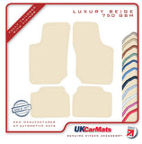 Vauxhall Tigra (Manual) 1994-2003 Beige Luxury Velour Tailored Car Mats HITECH