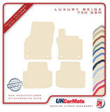 VW Arteon 2017 onwards Beige Luxury Velour Tailored Car Mats HITECH