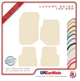 Vauxhall Corsa F 2019 onwards Beige Luxury Velour Tailored Car Mats HITECH