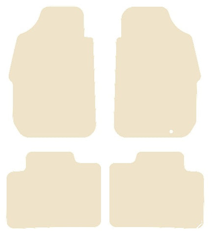 Great Wall Steed 2013 onwards Beige Luxury Velour Tailored Car Mats NV HITECH