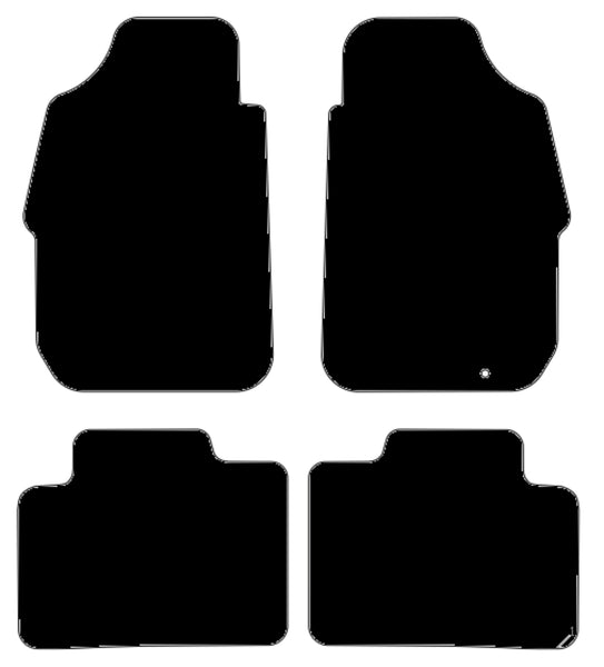 Great Wall Steed 2013 onwards Black Premium Carpet Tailored Car Mats NV HITECH