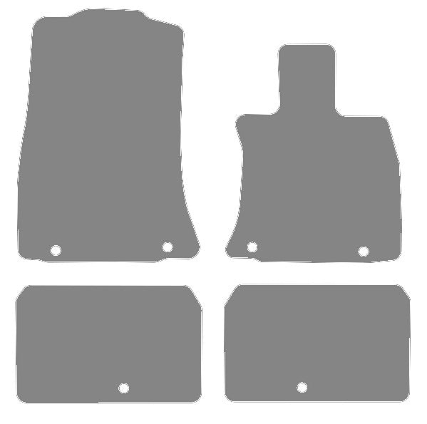 Genesis Electrified G80 2021 onwards Grey Tailored Carpet Car Mats NV HITECH