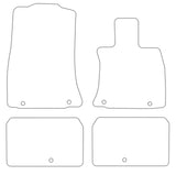 Genesis Electrified G80 2021 onwards Tailored VS TPE Rubber Car Mats