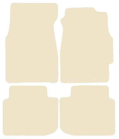 Honda Civic 2dr Coupe / Civic 3dr Hatch Inc VTI 1996-2001 Beige Luxury Velour Tailored Car Mats NV HITECH