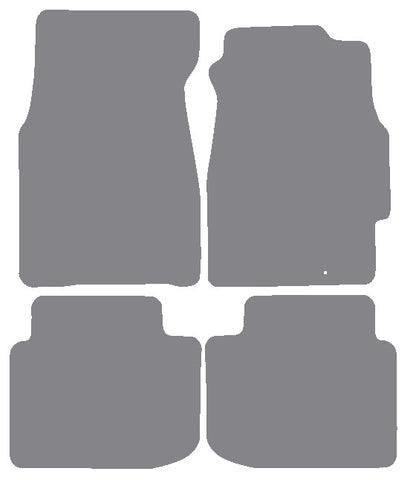 Honda Civic 2dr Coupe / Civic 3dr Hatch Inc VTI 1996-2001 Grey Premium Carpet Tailored Car Mats NV HITECH