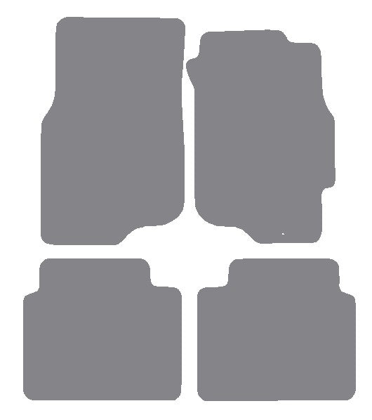 Honda Civic 4dr Inc VTI/LS 1996-2001 Grey Premium Carpet Tailored Car Mats NV HITECH