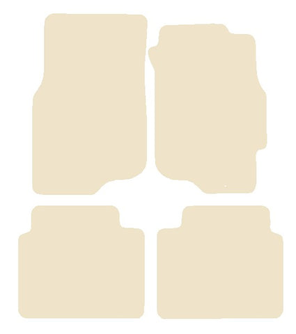 Honda Civic 4dr Inc VTI/LS 1996-2001 Beige Luxury Velour Tailored Car Mats NV HITECH