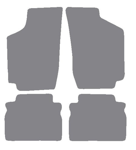 Honda Civic Shuttle 1987-1991 Grey Premium Carpet Tailored Car Mats NV HITECH
