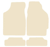 Honda CRX Inc Camm Tail 1988-1991 Beige Luxury Velour Tailored Car Mats NV HITECH