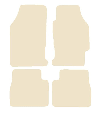 Honda Legend 1991-1995 Beige Luxury Velour Tailored Car Mats NV HITECH