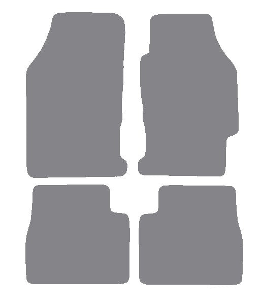 Honda Legend 1991-1995 Grey Premium Carpet Tailored Car Mats NV HITECH