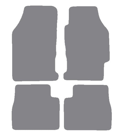 Honda Legend 1991-1995 Grey Premium Carpet Tailored Car Mats NV HITECH