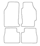 Honda Legend 2 1991-1995 Tailored VS Rubber Car Mats