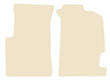 Honda CRX Inc Trans Top 1992-1996 Beige Luxury Velour Tailored Car Mats NV HITECH