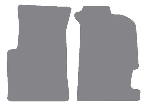 Honda CRX Inc Trans Top 1992-1996 Grey Premium Carpet Tailored Car Mats NV HITECH