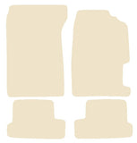 Honda Prelude 1992-1996 Beige Luxury Velour Tailored Car Mats NV HITECH