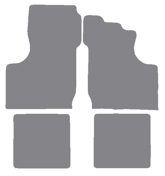 Hillman Imp 1964-1976 Grey Premium Carpet Tailored Car Mats NV HITECH