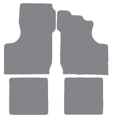 Hillman Imp 1964-1976 Grey Premium Carpet Tailored Car Mats NV HITECH