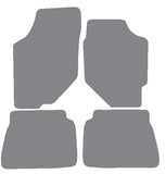 Hyundai S Coupe 1990-1996 Grey Premium Carpet Tailored Car Mats NV HITECH