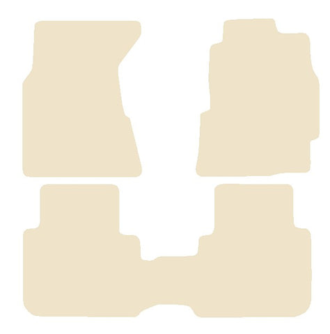 Honda CR-V 1997-2001 Beige Luxury Velour Tailored Car Mats NV HITECH