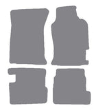 Honda Legend Coupe 1991-1994 Grey Premium Carpet Tailored Car Mats NV HITECH
