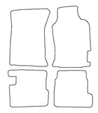 Honda Legend Coupe 1991-1994 Tailored VS Rubber Car Mats