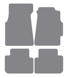 Honda Integra Type-R 1997-2001 Grey Premium Carpet Tailored Car Mats NV HITECH