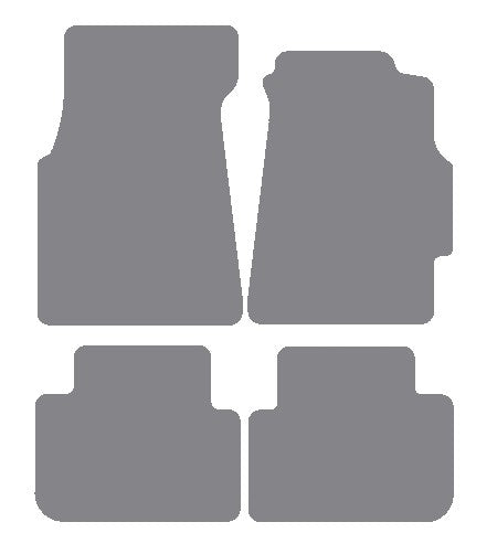 Honda Integra Type-R 1997-2001 Grey Premium Carpet Tailored Car Mats NV HITECH