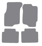 Honda Civic 4dr 1992-1995 Grey Premium Carpet Tailored Car Mats NV HITECH