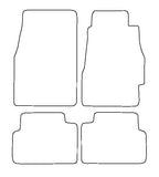 Honda Civic 3dr 1992-1995 Tailored VS Rubber Car Mats