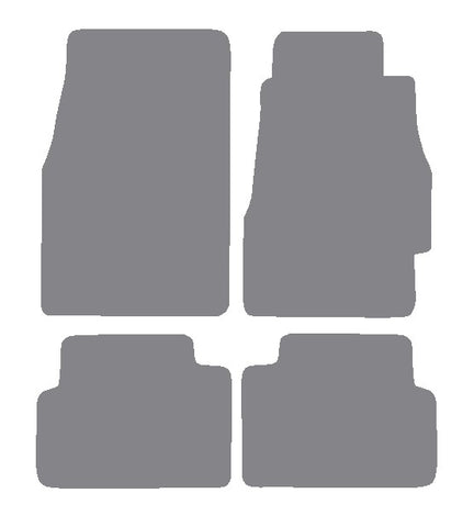 Honda Civic 3dr 1992-1995 Grey Premium Carpet Tailored Car Mats NV HITECH