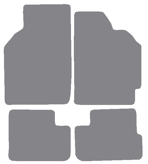 Honda HR-V 3dr 1999-2003 Grey Premium Carpet Tailored Car Mats NV HITECH