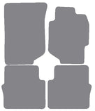 Honda Accord 4dr 1999-2003 Grey Premium Carpet Tailored Car Mats NV HITECH