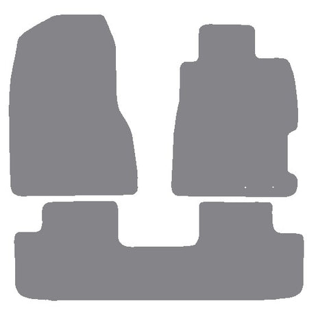 Honda Civic 3dr Inc Type R 2001-2006 Grey Premium Carpet Tailored Car Mats NV HITECH