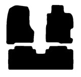 Honda Civic 5dr 2004-2005 Black Premium Carpet Tailored Car Mats NV HITECH